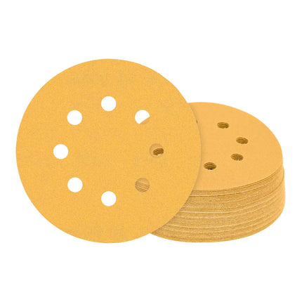 Bosch GEX 12V-125 Professional Cordless Random Orbit Sander 125 mm 12V Brushless + 50x EXPERT C470 Sandpapers K 120 + L-Boxx Case - without battery, without charger