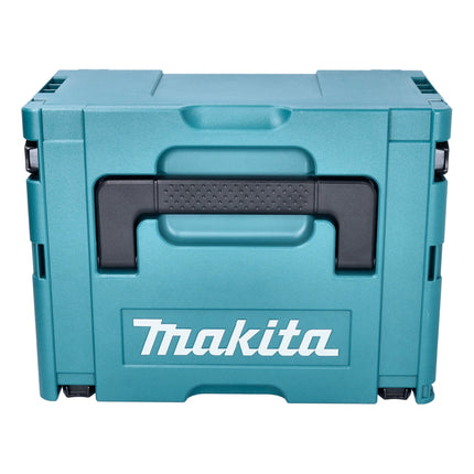 Makita DKP 180 RT1J Rabot sans fil 18 V 82 mm + 1x batterie 5,0 Ah + chargeur + Makpac