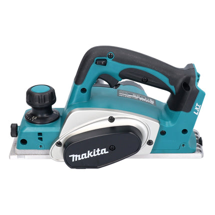 Makita DKP 180 RTJ cepillo sin cable 18 V 82 mm + 2x batería recargable 5,0 Ah + cargador + Makpac