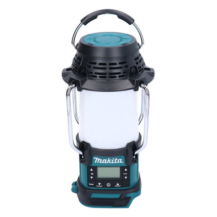 Makita DMR 055 RM1 cordless radio 18 V FM with lantern 360° torch + 1x rechargeable battery 4.0 Ah + charger