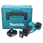 Makita DJR 189 G1J Akku Reciprosäge Säbelsäge 18 V Brushless + 1x Akku 6,0 Ah + Makpac - ohne Ladegerät - Toolbrothers