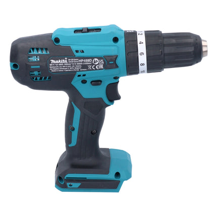 Makita HP 488 DZK Akku Schlagbohrschrauber 18 V 42 Nm G-Serie + Koffer - ohne Akku, ohne Ladegerät