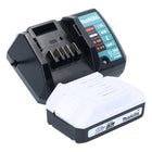 Makita Power Source Kit 1x BL 1815 G 18 V 1,5 Ah / 1500 mAh batterie série G ( 198186-3 ) + chargeur DC 18 WA ( 195423-6 )