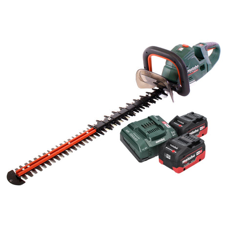 Metabo HS 18 LTX BL 65 Akku Heckenschere 18 V 60 cm Brushless + 2x Akku 5,5 Ah + Ladegerät - Toolbrothers