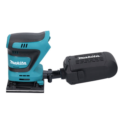Makita DBO 481 RM cordless orbital sander 18 V 112 x 102 mm + 2x rechargeable battery 4.0 Ah + charger