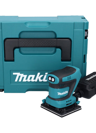 Makita DBO 481 ZJ akumulatorowa szlifierka oscylacyjna 18 V 112 x 102 mm + Makpac - bez akumulatora, bez ładowarki