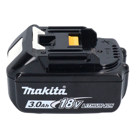 Makita DTD 171 F1X1 llave de impacto a batería 18 V 180 Nm 1/4" sin escobillas + 1x batería 3,0 Ah + set de accesorios 74 piezas + maletín - sin cargador