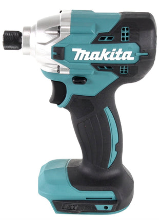 Makita DTD 156 RT1X1 llave de impacto a batería 18 V 155 Nm 1/4" + 1x batería 5,0 Ah + cargador + set de accesorios 74 piezas + estuche