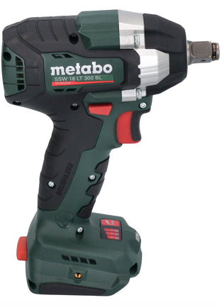 Metabo SSW 18 LT 300 BL akumulatorowy klucz udarowy 18 V 300 Nm ( 602398840 ) bezszczotkowy + metaBOX - bez akumulatora, bez ładowarki