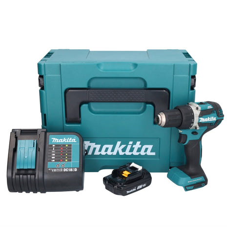 Makita DDF 484 SY1J cordless drill driver 18 V 54 Nm + 1x battery 1.5 Ah + charger + Makpac