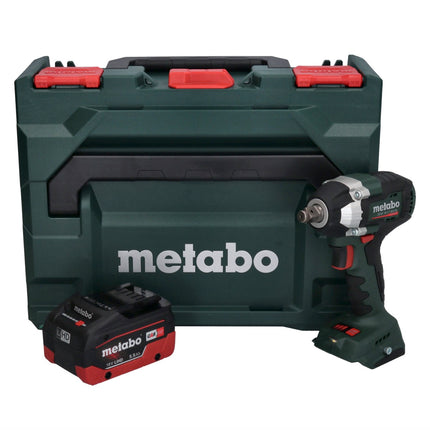 Metabo SSW 18 LT 300 BL 18 V 300 Nm atornillador de impacto sin escobillas + 1x batería 5,5 Ah + metaBOX - sin cargador