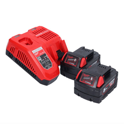Milwaukee M18 FCHS35-502 Motosierra sin cable 18 V 35 cm 12,4 m/s + 2x batería 5,0 Ah + cargador