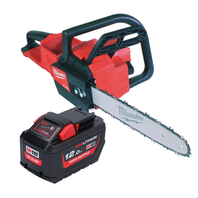 Milwaukee M18 FCHS35-121 Motosierra sin cable 18 V 35 cm 12,4 m/s + 1x batería 12,0 Ah - sin cargador