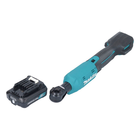 Makita WR 100 DA1 cordless ratchet screwdriver 12 V 47.5 Nm 1/4" 3/8" + 1x rechargeable battery 2.0 Ah - without charger