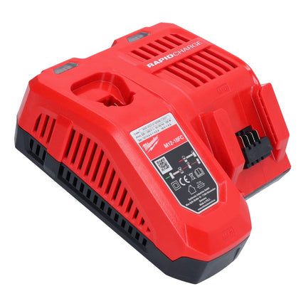 Milwaukee M18 NRG-554 Set de Arranque de Batería High Output 18 V + 4x batería 5.5 Ah ( 4x 4932464712 ) + cargador M12-18 FC ( 4932451079 )