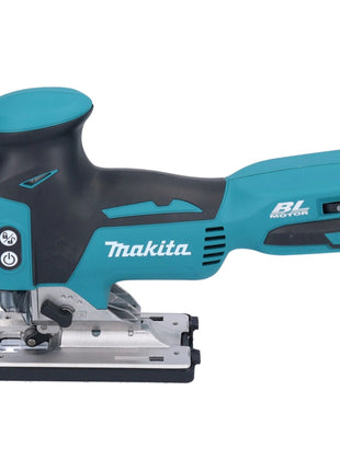 Makita DJV 181 RF1J Seghetto alternativo a batteria 18 V Brushless + 1x batteria 3,0 Ah + caricabatterie + set di 5 pezzi di lame per sutura + Makpac