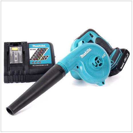 Makita DUB 182 RY1 18 V Akku Gebläse inkl. BL 1815 N Akku + DC18RC Ladegerät - Toolbrothers