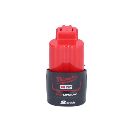 Milwaukee M12 FIR38-201 carraca sin cable 12 V 75 Nm 3/8" 1/4" + 1x batería recargable 2.0 Ah - sin cargador