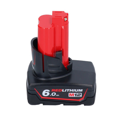 Milwaukee M12 FIR38-601 Clé à cliquet sans fil 12 V 75 Nm 3/8'' 1/4'' + 1x batterie 6,0 Ah - sans chargeur