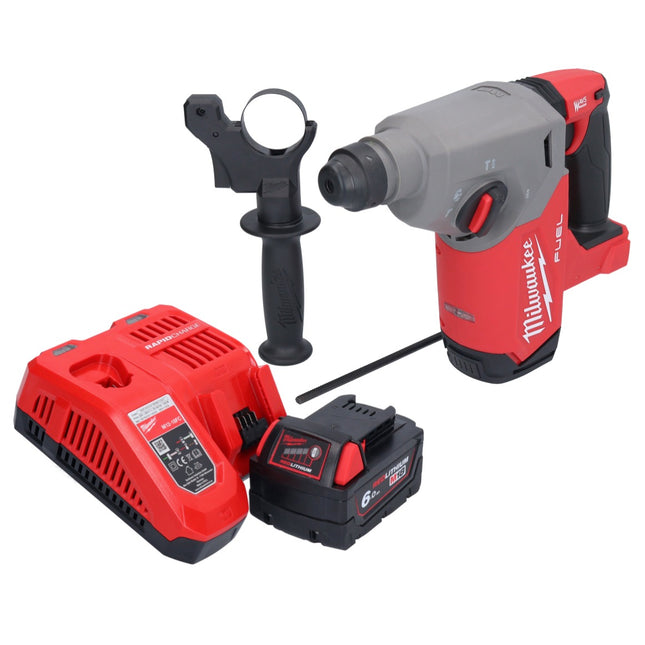Milwaukee M18 FH-601 Akku Bohrhammer 18 V 2,5 J SDS plus Brushless + 1x Akku 6,0 Ah + Ladegerät