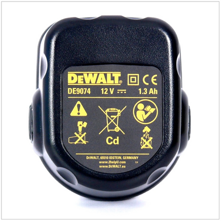 DEWALT DC 740 KA 12 V 1,3Ah NiCd Akku Bohrschrauber inkl. 2x 12 V 1,3 Ah Akku, Ladegerät und Werkzeugkoffer - Toolbrothers