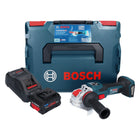 Bosch GWX 18V-15 SC Professional amoladora angular a batería 18 V 125 mm BITURBO X-LOCK + 1x batería ProCORE 8,0 Ah + cargador + L-BOXX