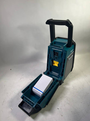 Makita DMR 114 Akku Radio 12 V - 18 V Bluetooth IP65 Solo - ohne Akku, ohne Ladegerät - Reparaturgerät