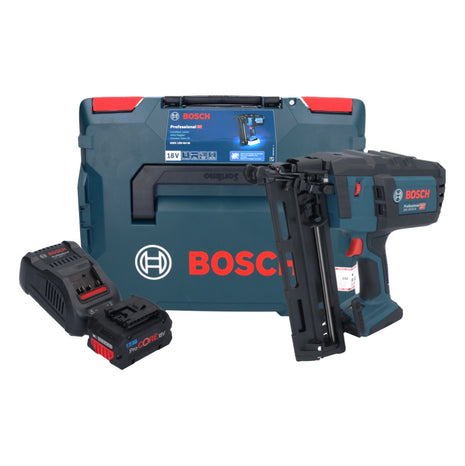 Bosch GNH 18V-64 M Professional cordless nailer 18 V 64 mm + 1x ProCORE rechargeable battery 8.0 Ah + charger + L-BOXX