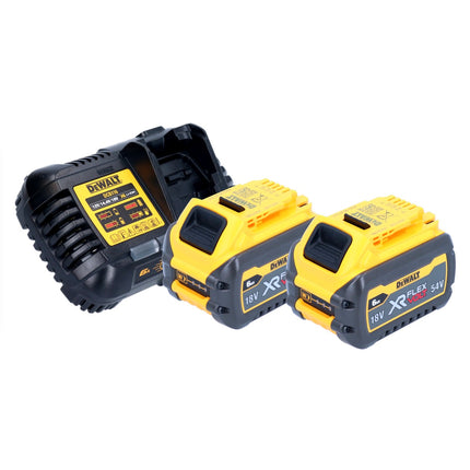 Kit de inicio inalámbrico 18 V DeWalt 2x batería DCB 546 6,0 Ah + cargador rápido DCB 116 XR