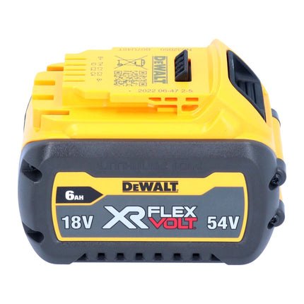 Kit de inicio inalámbrico 18 V DeWalt 2x batería DCB 546 6,0 Ah + cargador rápido DCB 116 XR