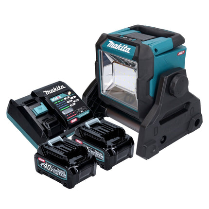 Makita ML003GD201 Akku LED Baustrahler 18 V / 40 V max. 1100 lm + 2x Akku 2,5 Ah + Ladegerät
