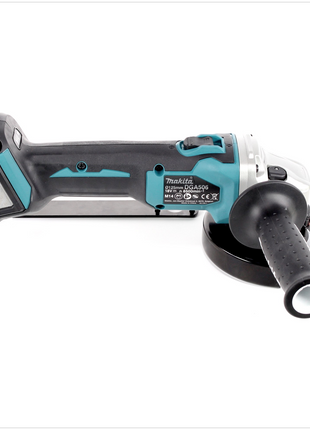 Makita DGA 506 Z cordless angle grinder 18 V 125 mm brushless solo + Toolbrothers MANTIS cutting disc set - without battery, without charger