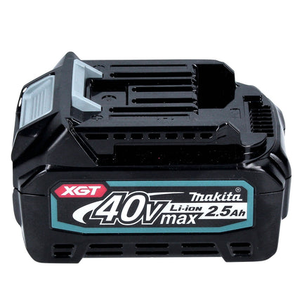 Kit di alimentazione Makita 4x batteria BL 4025 40 V max. 2,5 Ah XGT + caricatore DC 40 RA + Makpac
