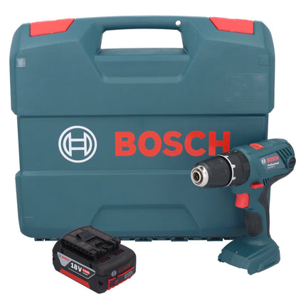 Bosch GSB 18V-21 trapano a percussione a batteria 18 V 55 Nm + 1x batteria ricaricabile 5,0 Ah + valigetta L - senza caricabatterie