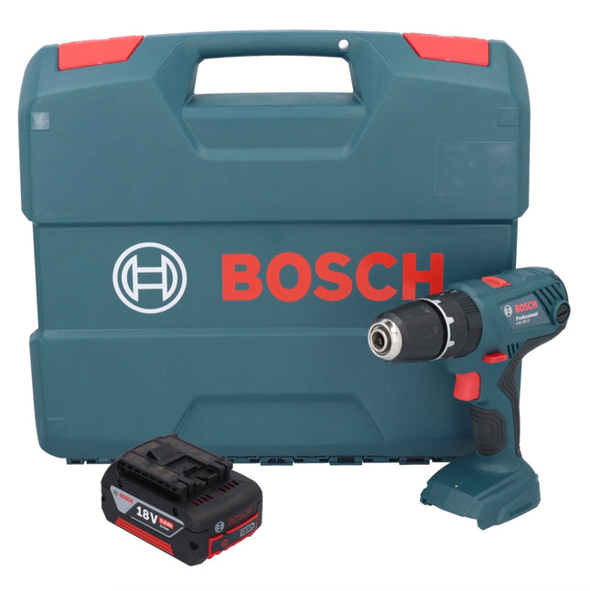Bosch GSB 18V-21 trapano a percussione a batteria 18 V 55 Nm + 1x batteria ricaricabile 5,0 Ah + valigetta L - senza caricabatterie