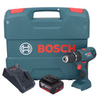 Bosch GSB 18V-21 Perceuse-visseuse à percussion sans fil 18 V 55 Nm + 1x batterie 5,0 Ah + chargeur + L-Case