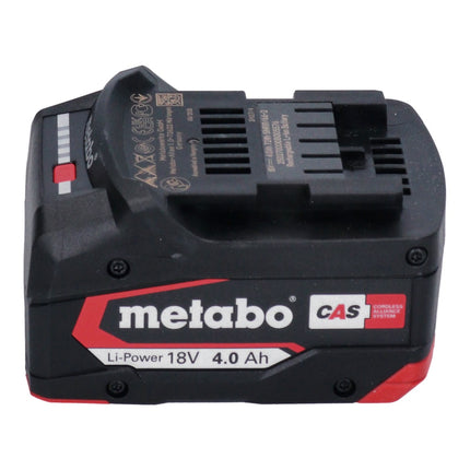 Metabo W 18 L 9-125 cordless angle grinder 18 V 125 mm + 1x rechargeable battery 4.0 Ah + metaBOX - without charger