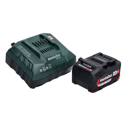 Smerigliatrice angolare a batteria Metabo W 18 L 9-125 18 V 125 mm + 1x batteria 4,0 Ah + caricatore + metaBOX