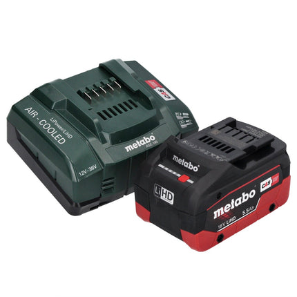 Metabo WB 18 LT BL 11-125 Quick Akku Winkelschleifer 18 V 125 mm Brushless + 1x Akku 5,5 Ah + Ladegerät + metaBOX - Toolbrothers