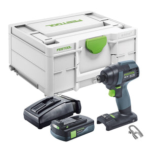 Festool TID 18-Basic Akku Schlagschrauber 18 V 180 Nm 1/4" + 1x Akku 3,0 Ah + Ladegerät + Systainer