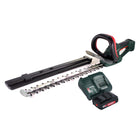 Metabo AHS 18-55 V cordless hedge trimmer 18 V 53 cm + 1x battery 2.0 Ah + charger