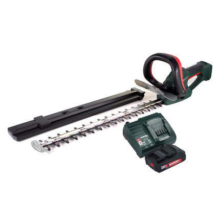 Metabo AHS 18-55 V cordless hedge trimmer 18 V 53 cm + 1x battery 2.0 Ah + charger