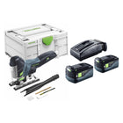 Festool CARVEX PSC 420-Basic cordless pendulum action jigsaw 18 V 120 mm brushless + 2x battery 5.0 Ah + charger + Systainer