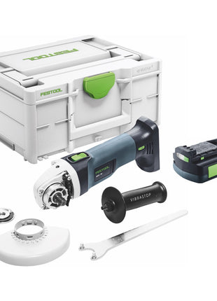 Festool AGC 18-125 EB-Basic Akku Winkelschleifer 18 V 125 mm Brushless + 1x Akku 3,0 Ah + Systainer - ohne Ladegerät - Toolbrothers