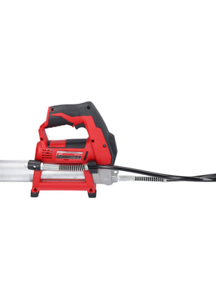 Pistola engrasadora a batería Milwaukee M12 GG-501 12 V 562 bar + 1x batería 5,0 Ah + cargador