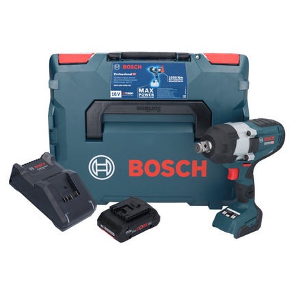Bosch GDS 18V-1050 HC Akku Drehschlagschrauber 18 V 1050 Nm BITURBO Brushless + 1x ProCORE Akku 4,0 Ah + Ladegerät + L-Boxx - Toolbrothers
