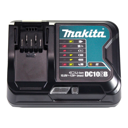Makita Power Source Kit ( 197658-5 ) 2x BL 1021 B battery 12 V max. 2.0 Ah CXT + DC 10 SB charger + Makpac