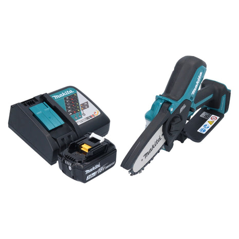 Tagliabordi a batteria Makita DUC 101 RF01 18 V 10 cm Brushless + 1x batteria 3,0 Ah + kit caricabatterie