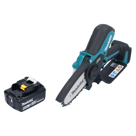 Tagliabordi a batteria Makita DUC 101 G1 18 V 10 cm Brushless + 1x batteria 6,0 Ah - senza caricabatteria