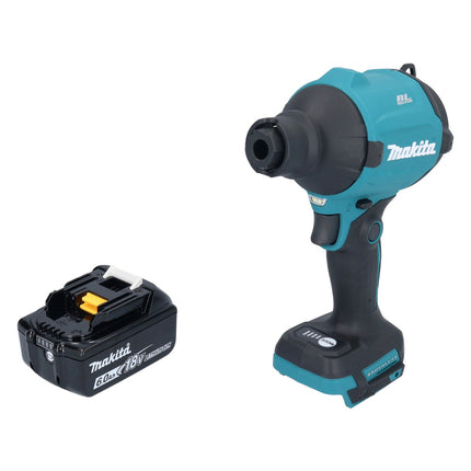 Makita DAS 180 G1 Akku Gebläse 18 V Brushless + 1x Akku 6,0 Ah - ohne Ladegerät - Toolbrothers